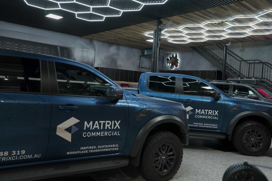 Driving Success: Matrix Commercial Enhances Branding with Vehicle Signage