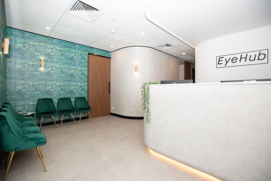 Elevating Eye Care | A medical lab fitout designed for style and function